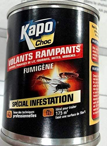 Insecticide Fumigateur spécial infestation tous insectes KAPO