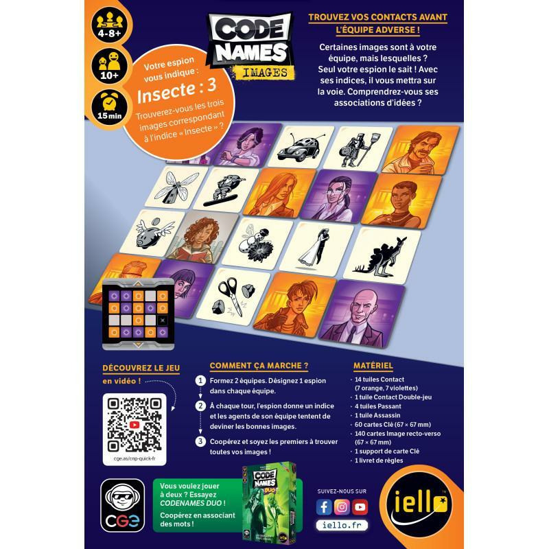 IELLO - Codenames - exploration ludique