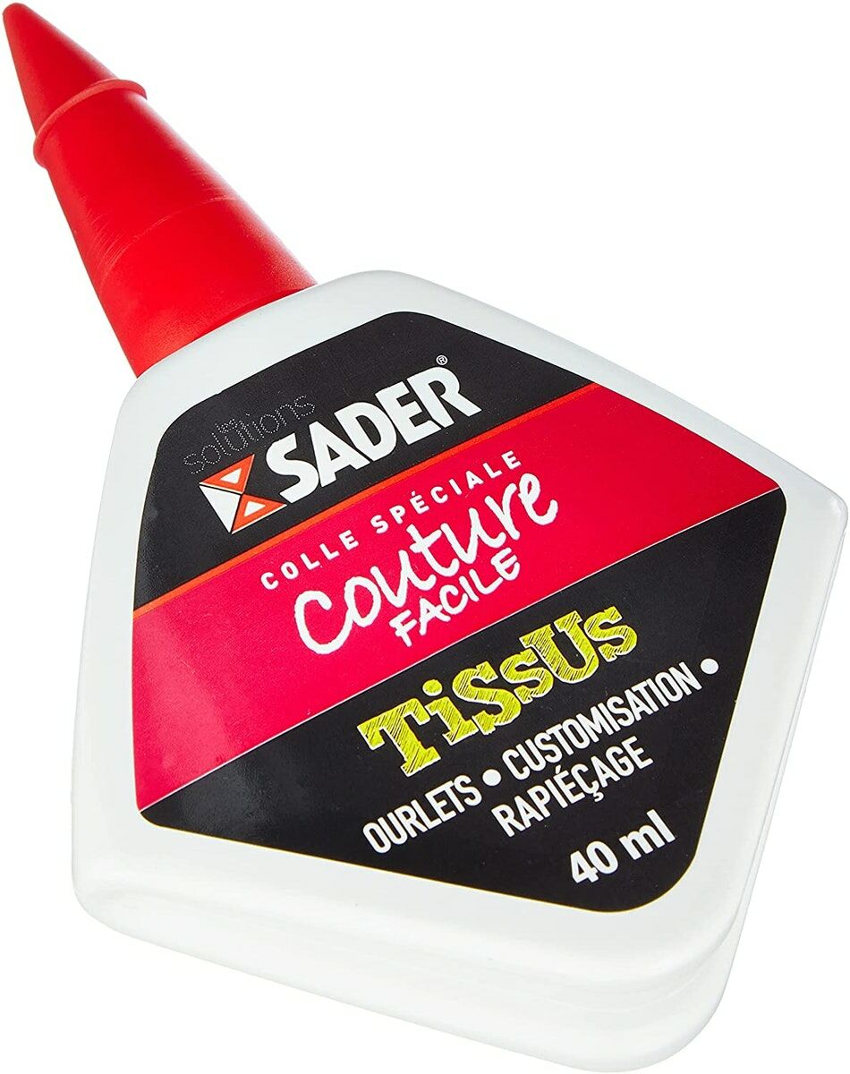 Sader Colle Spéciale Couture Finis les Ourlets – Colle Tissus et