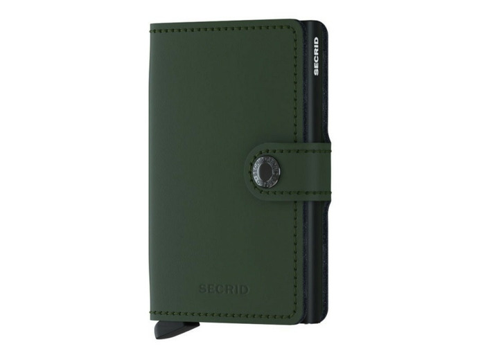 Secrid Porte-Carte Miniwallet Matte Green Black