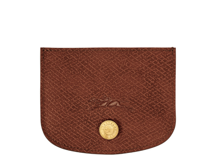 Longchamp Porte-Cartes Epure Brun