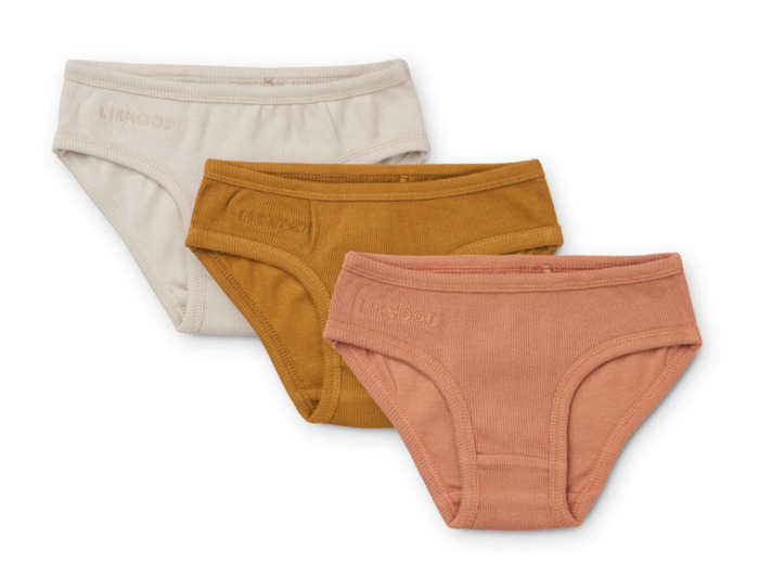 Culotte lot de 3 Nanette mix rose toscane