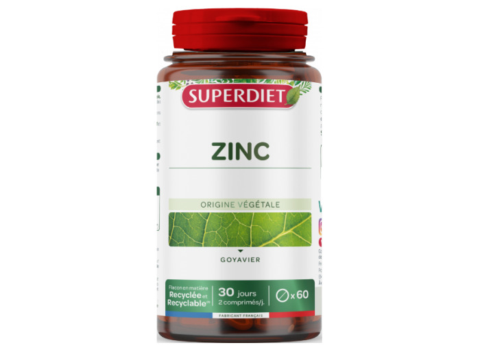 SUPERDIET ZINC 60 COMPRIMES