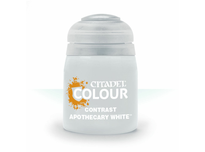 Apothecary white contrast