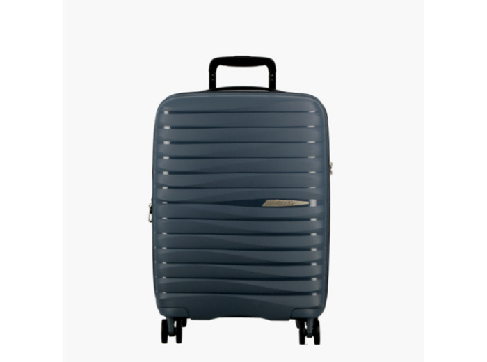 Jump Xwave Valise Cabine 55cm 4 Roues Extensible Bleu nuit