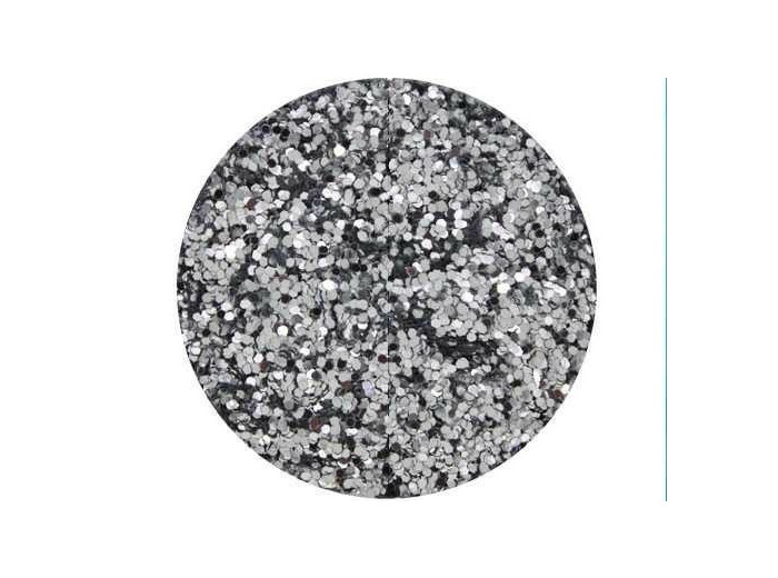 Paillettes en pot 60 g. - Argent