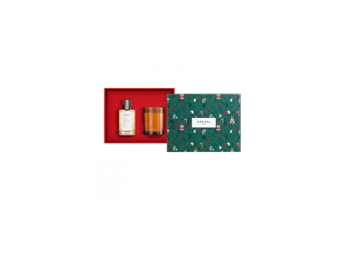 ANNICK GOUTAL PARFUMS - EAU D'HADRIEN Coffret EP Vaporisateur 50ml+Bougie 185g Un Air d'Hadrien