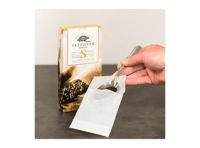100 Filtres à thé compostable