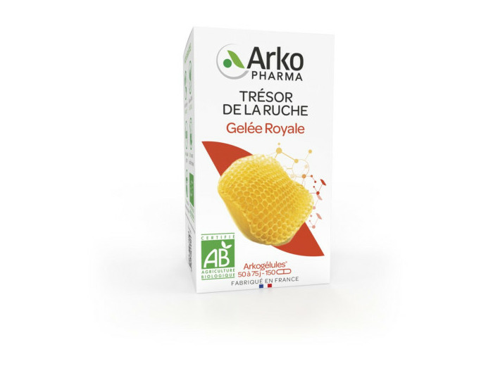 Gelee Royale Bio 150 gélules Arkogélules Arkopharma