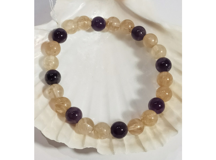 Citrine, améthyste