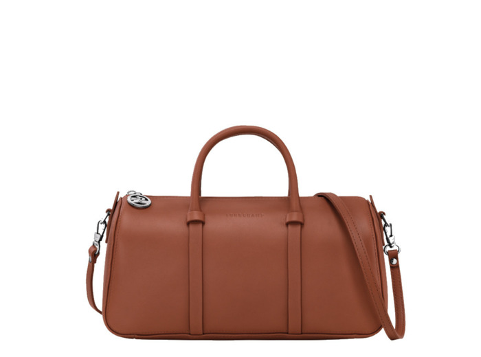 Longchamp Daylong Sac à main M Cuir Cognac
