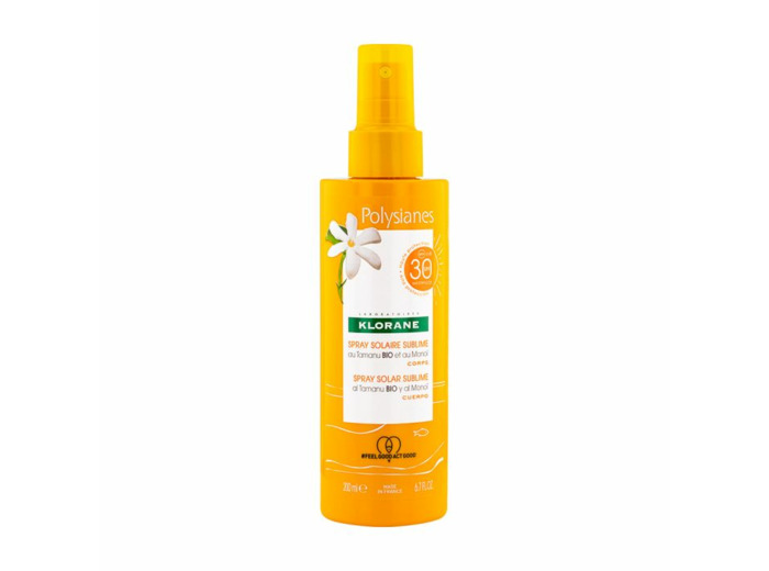 Spray Solaire Sublime Spf30 200ml Polysianes Klorane