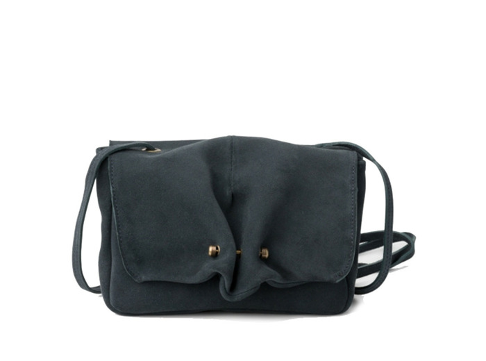 Biba Hazen Sac Besace En Daim Déperlant Azul