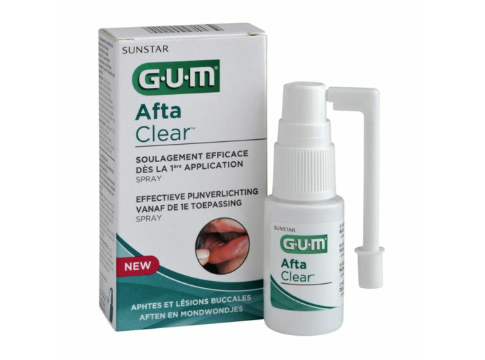 Spray 15ml AftaClear Aphtes Et Lesions Buccales Gum