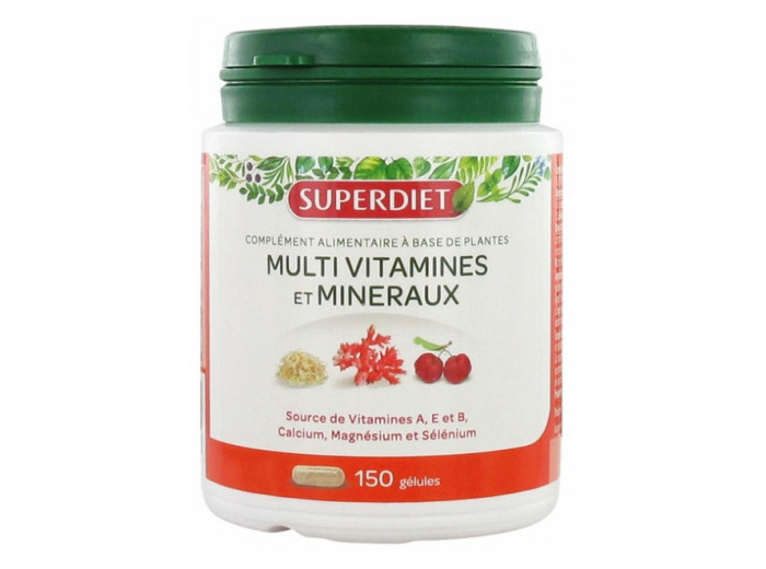 SUPER DIET COMPL MULTIVITampMINER GELU150