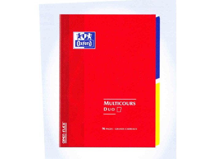 Cahier "Openflex Duo" 24x32 - 96 pages - Séyès - Polypro