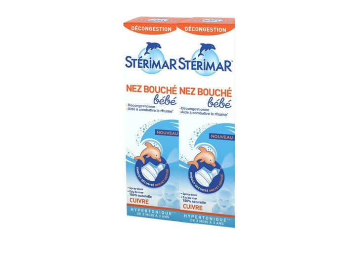 STERIMAR NEZ BOU ENF 100ML LOT2