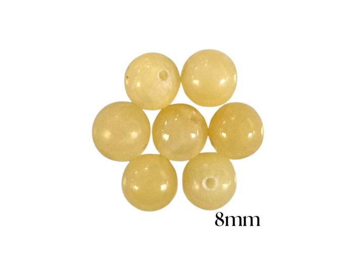 PERLES CALCITE JAUNE