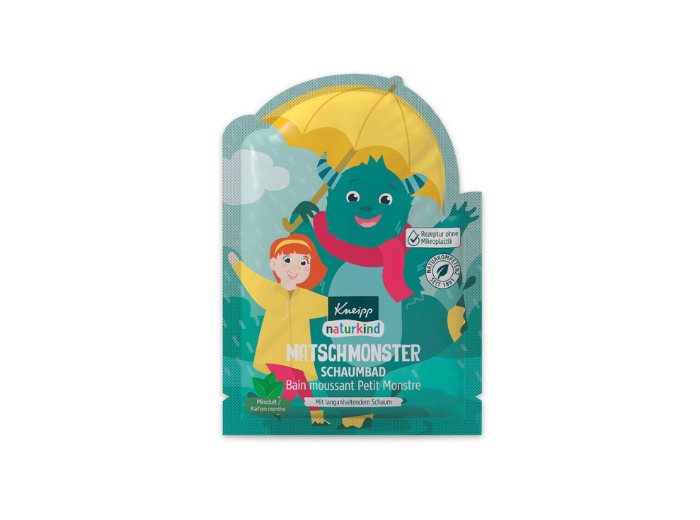 Bain moussant Petit Monstre Menthe 40ml Nature Kids Kneipp