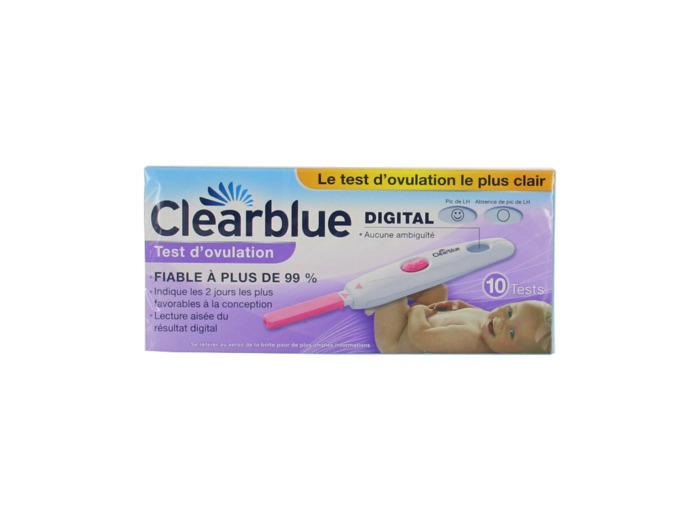 Test D'ovulation Digital 10 tests Clear Blue