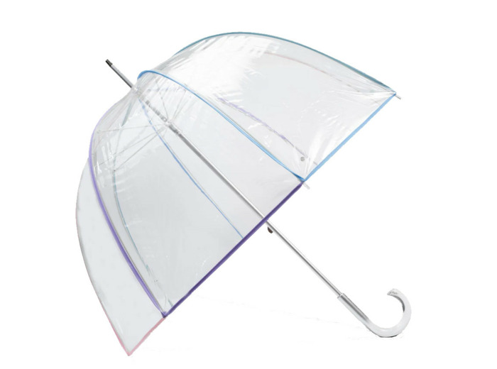 Isotoner Parapluie Canne Long Pvc/Pastel