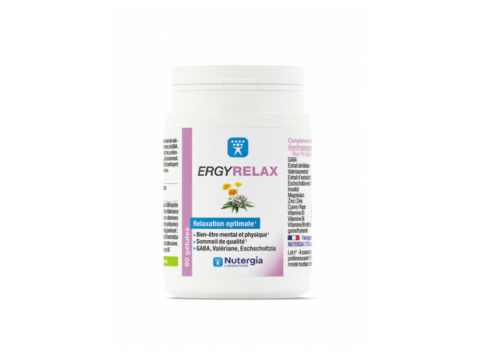 Ergyrelax Relaxation 60 Gélules Nutergia