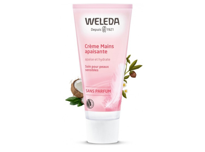 Crème Mains Apaisante 50ml Peaux Irritées Weleda