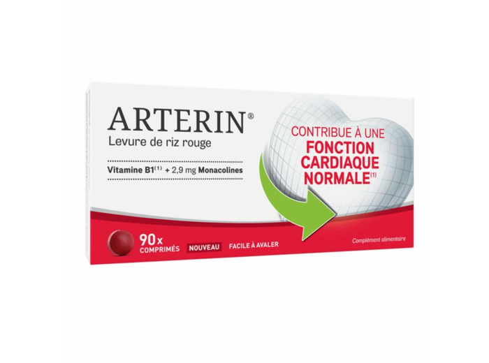 ARTERIN LEVURE DE RIZ ROUGE 2,9MG CPR90