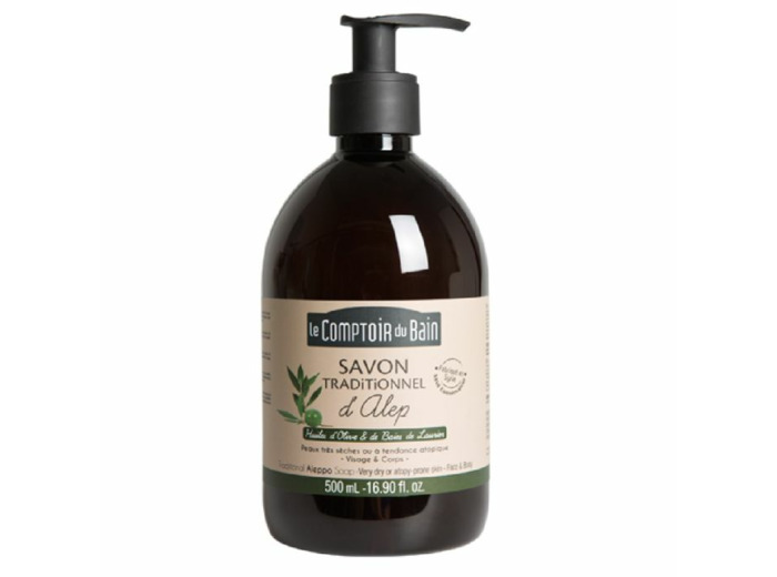 Savon traditionnel d'Alep 500ml Le Comptoir Du Bain