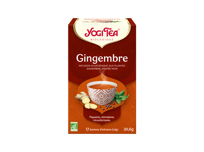 YOGI TEA GINGEMBRE