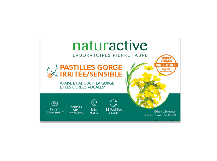 NATURACTIVE PASTILLES GORGE 24