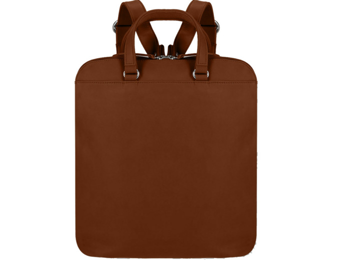 Les Ateliers Fourès Baroudeuse Grand Sac à Dos Andromède B416 en Cuir Fauve