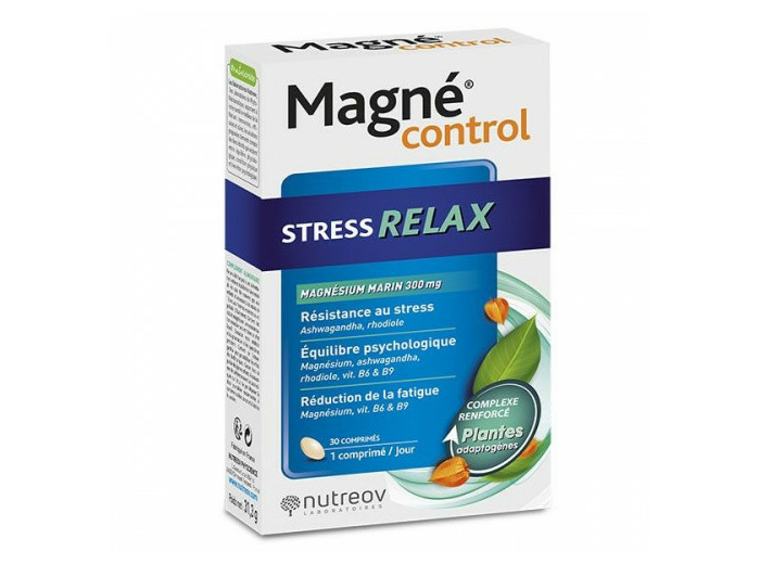 Stress Relax 30 Comprimes Magnécontrol Nutreov