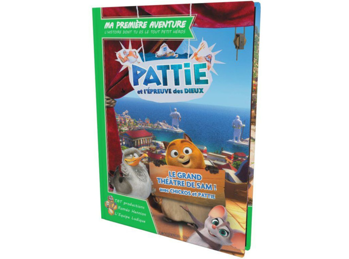 MA 1ERE AVENTURE : PATTIE ET L'ÉPREUVE DES DIEUX