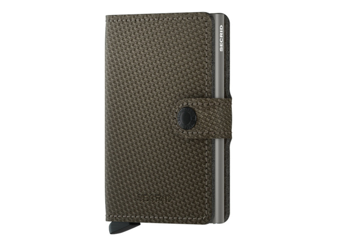 Secrid Porte-Carte Miniwallet Carbon Khaki