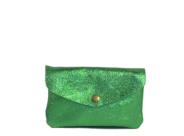 Farfouillette Porte-Monnaie Brillant Vert