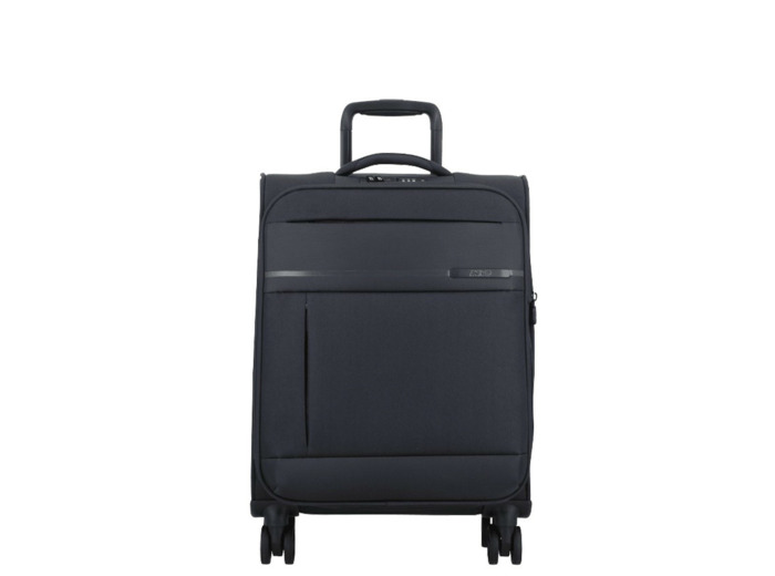 Jump Monthelys Valise Cabine 55 Cm 4 Roues Extensible Bleu Foncé