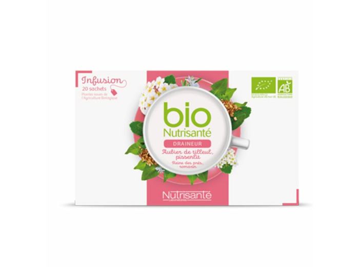 Bio Infusion Draineur 20 Sachets Nutrisante