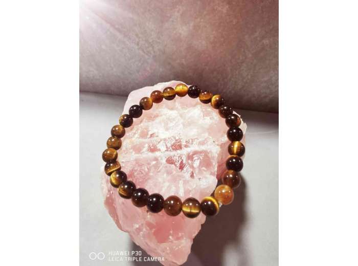 Bracelet oeil de tigre 6mm