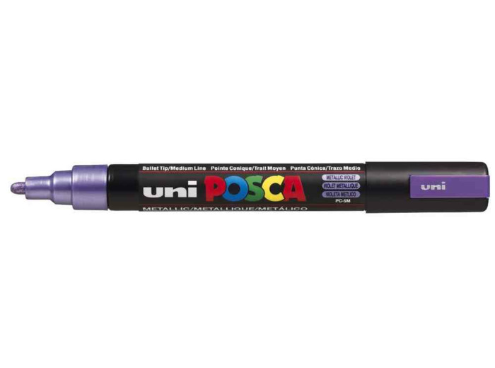 Marqueur peinture "POSCA" - PC-5M - Violet métallique