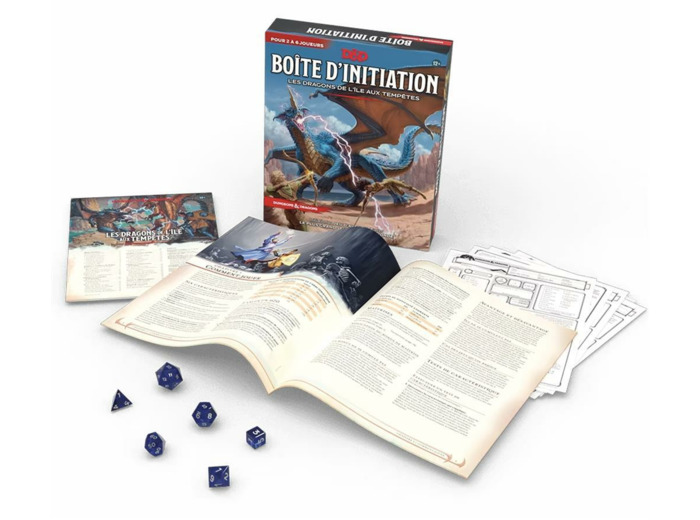 D&D5 : Kit Initiation : Dragons l'Île aux Tempêtes