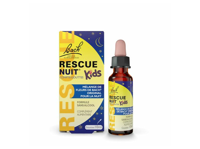 kids nuit compte goutte 10ml Rescue