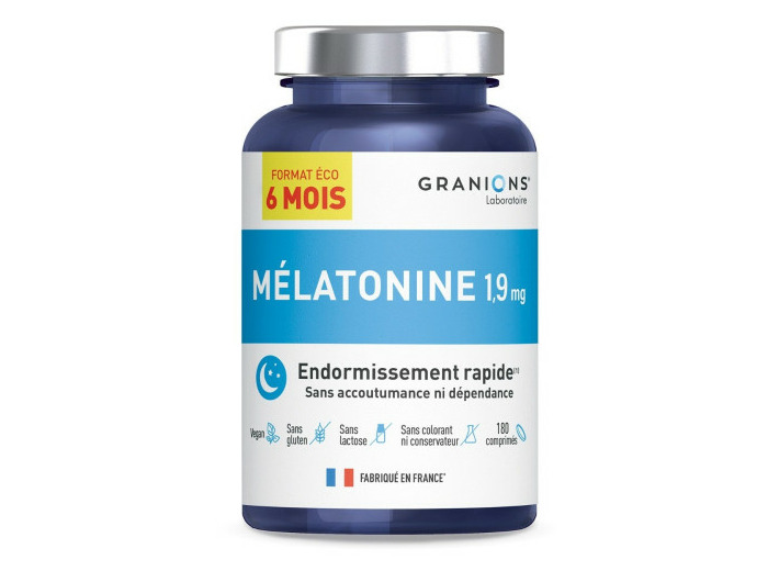 GRA MELATONINE 1,9 MG 6M
