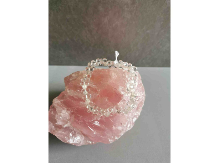 Bracelet Cristal de roche premium olpa494