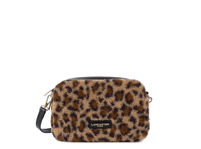 Lancaster Moumoute Sac Trotteur 518-022 Noir Léopard