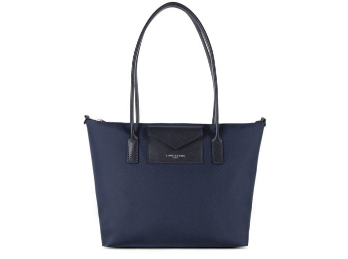 Lancaster Smart Kba Sac Cabas Porté Épaule 516-30 Bleu Foncé