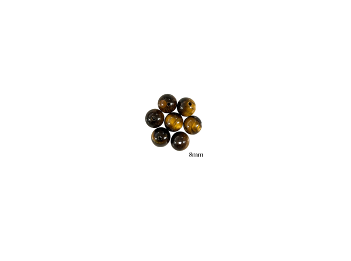 PERLES OEIL DE TIGRE