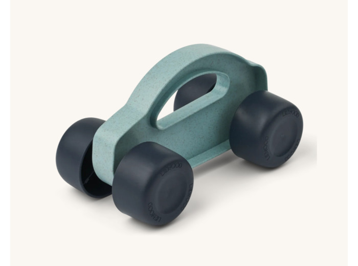 Voiture bleu Cédric