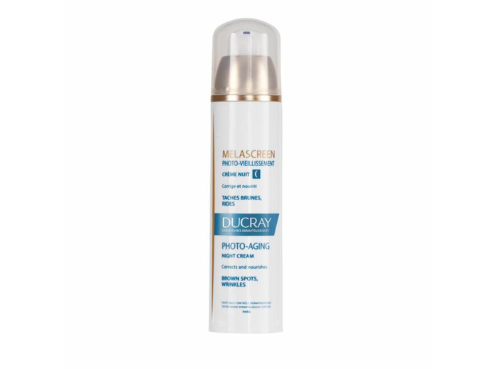 Photo Vieillissement Creme Nuit Taches Brunes Et Rides 50ml Melascreen Ducray