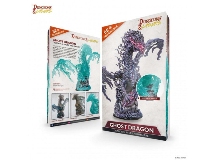 Dungeon & Lasers - Figurines - Ghost Dragon